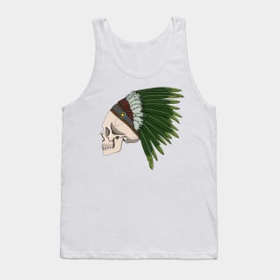 skull headdress Tank Top